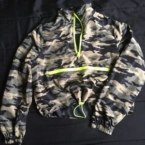 EVERYTHING MUST GO SALE: Camo Cutie Windbreaker